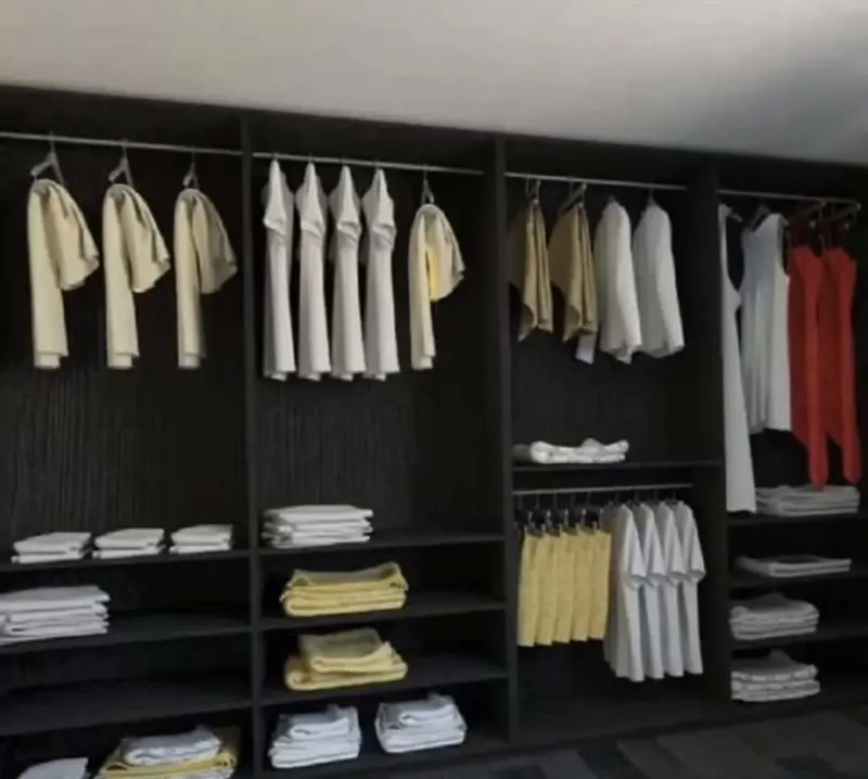 Custom bedroom wardrobe and joinery by Yamout