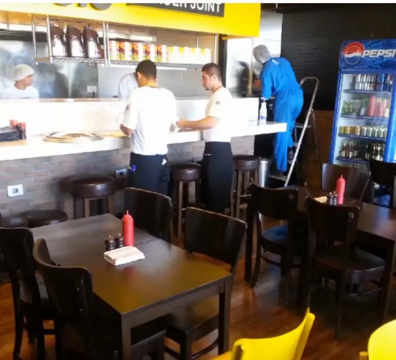 Classic Burger Joint interior fit-out by Yamout