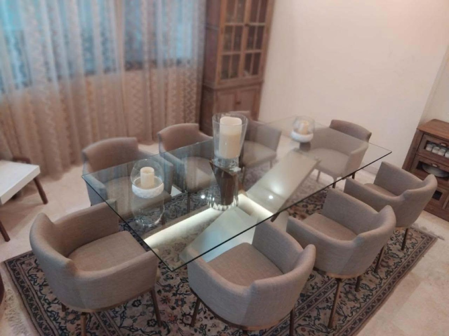 Custom dining room set by Yamout