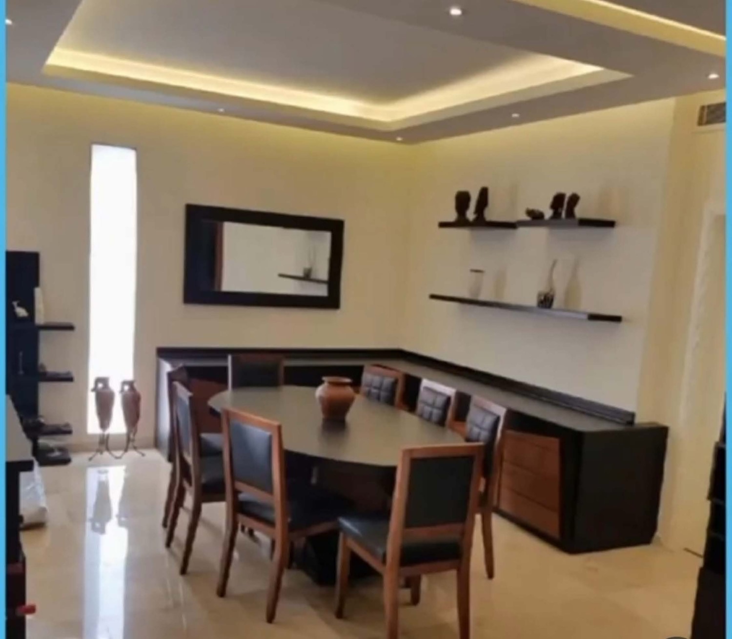Custom dining room set by Yamout
