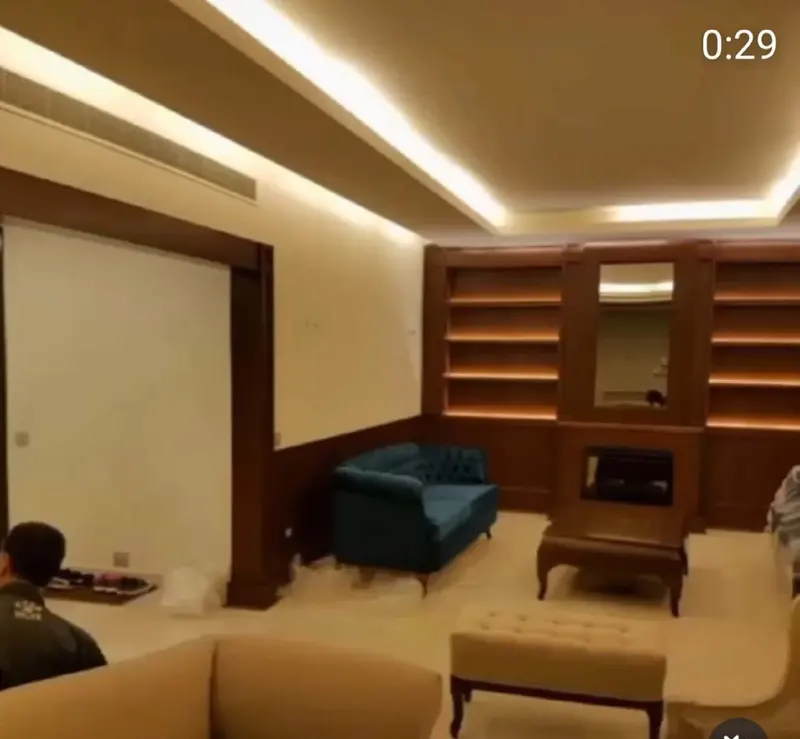 Living room furniture and woodwork by Yamout