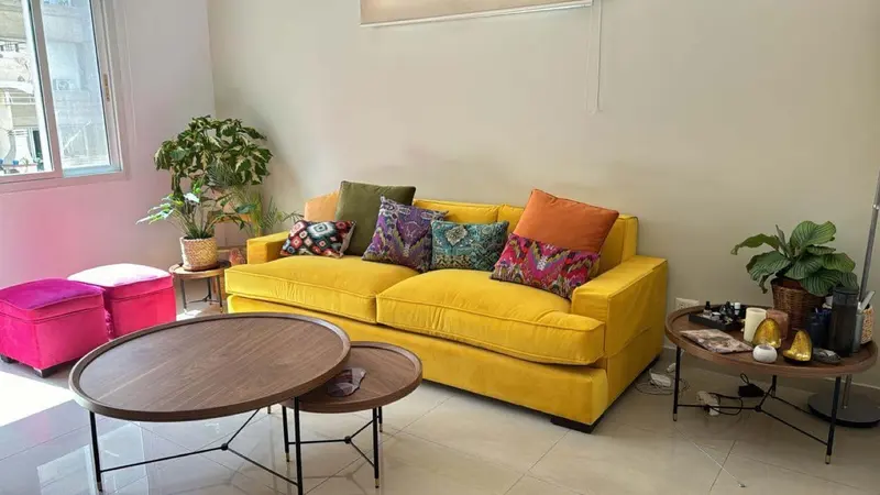 Living room furniture and woodwork by Yamout