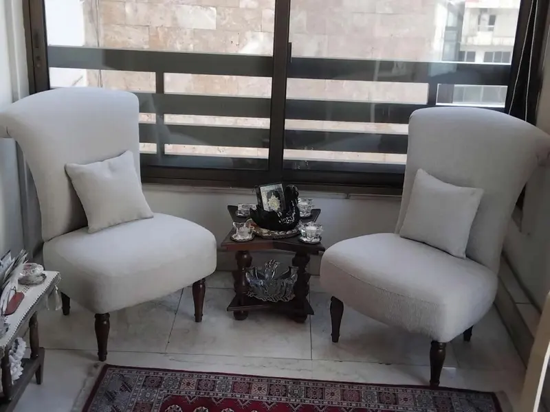 Living room furniture and woodwork by Yamout